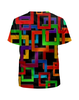 Заказать детскую футболку в Москве. Футболка с полной запечаткой для мальчиков Цветные квадраты от THE_NISE  - готовые дизайны и нанесение принтов.