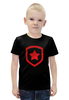Заказать детскую футболку в Москве. Футболка с полной запечаткой для мальчиков Gambit от Niq=D - готовые дизайны и нанесение принтов.