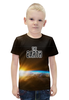 Заказать детскую футболку в Москве. Футболка с полной запечаткой для мальчиков The Earth (The Planet) от ISliM - готовые дизайны и нанесение принтов.