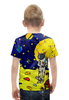 Заказать детскую футболку в Москве. Футболка с полной запечаткой для мальчиков Дети мечтают о космосе от Рисуя Добро - готовые дизайны и нанесение принтов.