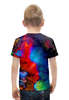 Заказать детскую футболку в Москве. Футболка с полной запечаткой для мальчиков Краски космоса от THE_NISE  - готовые дизайны и нанесение принтов.