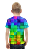 Заказать детскую футболку в Москве. Футболка с полной запечаткой для мальчиков Colorful от Jimmy Flash - готовые дизайны и нанесение принтов.