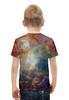 Заказать детскую футболку в Москве. Футболка с полной запечаткой для мальчиков Космические краски от THE_NISE  - готовые дизайны и нанесение принтов.
