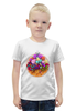 Заказать детскую футболку в Москве. Футболка с полной запечаткой для мальчиков Новый год от FireFoxa - готовые дизайны и нанесение принтов.