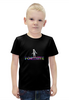 Заказать детскую футболку в Москве. Футболка с полной запечаткой для мальчиков Marshmello Fortnite от THE_NISE  - готовые дизайны и нанесение принтов.
