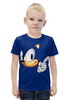 Заказать детскую футболку в Москве. Футболка с полной запечаткой для мальчиков Sonic от ПРИНТЫ ПЕЧАТЬ  - готовые дизайны и нанесение принтов.