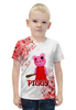Заказать детскую футболку в Москве. Футболка с полной запечаткой для мальчиков ROBLOX PIGGY - СВИНКА ПИГГИ от weeert - готовые дизайны и нанесение принтов.