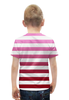 Заказать детскую футболку в Москве. Футболка с полной запечаткой для мальчиков Lines от CoolDesign - готовые дизайны и нанесение принтов.