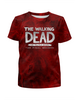 Заказать детскую футболку в Москве. Футболка с полной запечаткой для мальчиков The Walking Dead от THE_NISE  - готовые дизайны и нанесение принтов.
