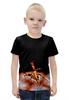 Заказать детскую футболку в Москве. Футболка с полной запечаткой для мальчиков паучек от evragka  - готовые дизайны и нанесение принтов.