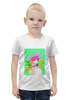 Заказать детскую футболку в Москве. Футболка с полной запечаткой для мальчиков Попужка от Franka  - готовые дизайны и нанесение принтов.