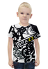 Заказать детскую футболку в Москве. Футболка с полной запечаткой для мальчиков StickerBomb AutoTheme от xxx5730@yandex.ru - готовые дизайны и нанесение принтов.