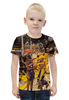 Заказать детскую футболку в Москве. Футболка с полной запечаткой для мальчиков Lakers - Kobe от skynatural - готовые дизайны и нанесение принтов.