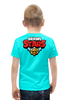 Заказать детскую футболку в Москве. Футболка с полной запечаткой для мальчиков Brawl Stars             от T-shirt print  - готовые дизайны и нанесение принтов.