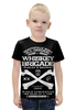 Заказать детскую футболку в Москве. Футболка с полной запечаткой для мальчиков Whiskey Brigade от Leichenwagen - готовые дизайны и нанесение принтов.