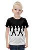 Заказать детскую футболку в Москве. Футболка с полной запечаткой для мальчиков Иллюзион от Chance777 - готовые дизайны и нанесение принтов.