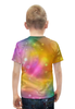Заказать детскую футболку в Москве. Футболка с полной запечаткой для мальчиков блики света от THE_NISE  - готовые дизайны и нанесение принтов.