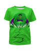 Заказать детскую футболку в Москве. Футболка с полной запечаткой для мальчиков Зеленый монстр от T-shirt print  - готовые дизайны и нанесение принтов.