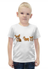 Заказать детскую футболку в Москве. Футболка с полной запечаткой для мальчиков Корги Собака от MariYang  - готовые дизайны и нанесение принтов.