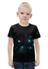 Заказать детскую футболку в Москве. Футболка с полной запечаткой для мальчиков Звездное скопление от Niq=D - готовые дизайны и нанесение принтов.