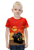 Заказать детскую футболку в Москве. Футболка с полной запечаткой для мальчиков Фэнтези от T-shirt print  - готовые дизайны и нанесение принтов.