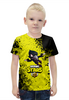 Заказать детскую футболку в Москве. Футболка с полной запечаткой для мальчиков Brawl Stars CROW от vista12761@rambler.ru - готовые дизайны и нанесение принтов.