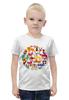 Заказать детскую футболку в Москве. Футболка с полной запечаткой для мальчиков Животные от ПРИНТЫ ПЕЧАТЬ  - готовые дизайны и нанесение принтов.