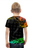 Заказать детскую футболку в Москве. Футболка с полной запечаткой для мальчиков Brawl Stars DINO LEON / Динозавр Леон от nami - готовые дизайны и нанесение принтов.