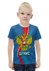 Заказать детскую футболку в Москве. Футболка с полной запечаткой для мальчиков Денис от weeert - готовые дизайны и нанесение принтов.