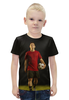 Заказать детскую футболку в Москве. Футболка с полной запечаткой для мальчиков Лионель Месси от skynatural - готовые дизайны и нанесение принтов.