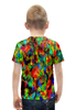 Заказать детскую футболку в Москве. Футболка с полной запечаткой для мальчиков Цветные пятна от THE_NISE  - готовые дизайны и нанесение принтов.