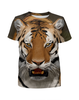 Заказать детскую футболку в Москве. Футболка с полной запечаткой для мальчиков Амурский тигр от Violet - готовые дизайны и нанесение принтов.