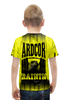 Заказать детскую футболку в Москве. Футболка с полной запечаткой для мальчиков HARDCORE TRAINING!!! от Алексс Неро - готовые дизайны и нанесение принтов.