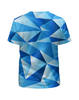 Заказать детскую футболку в Москве. Футболка с полной запечаткой для мальчиков треугольник от Niq=D - готовые дизайны и нанесение принтов.