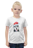Заказать детскую футболку в Москве. Футболка с полной запечаткой для мальчиков Хаски от THE_NISE  - готовые дизайны и нанесение принтов.
