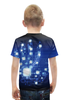 Заказать детскую футболку в Москве. Футболка с полной запечаткой для мальчиков Цифровая ладонь от queen  - готовые дизайны и нанесение принтов.