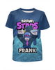 Заказать детскую футболку в Москве. Футболка с полной запечаткой для мальчиков BRAWL STARS FRANK от geekbox - готовые дизайны и нанесение принтов.