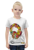 Заказать детскую футболку в Москве. Футболка с полной запечаткой для мальчиков Красочные наушники от megashmot - готовые дизайны и нанесение принтов.