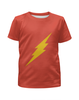 Заказать детскую футболку в Москве. Футболка с полной запечаткой для мальчиков The Flash от Y L - готовые дизайны и нанесение принтов.