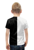 Заказать детскую футболку в Москве. Футболка с полной запечаткой для мальчиков Bleach, black and white от Торговый Куш - готовые дизайны и нанесение принтов.