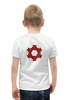 Заказать детскую футболку в Москве. Футболка с полной запечаткой для мальчиков красный мяч от nikol - готовые дизайны и нанесение принтов.