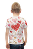 Заказать детскую футболку в Москве. Футболка с полной запечаткой для мальчиков День святого Валентина от FireFoxa - готовые дизайны и нанесение принтов.