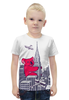 Заказать детскую футболку в Москве. Футболка с полной запечаткой для мальчиков Коала от printik - готовые дизайны и нанесение принтов.