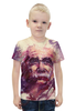Заказать детскую футболку в Москве. Футболка с полной запечаткой для мальчиков Альберт Эйнштейн (Albert Einstein) от mystylez - готовые дизайны и нанесение принтов.