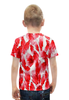 Заказать детскую футболку в Москве. Футболка с полной запечаткой для мальчиков Красные пятна от THE_NISE  - готовые дизайны и нанесение принтов.