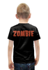 Заказать детскую футболку в Москве. Футболка с полной запечаткой для мальчиков Зомби арт от Leichenwagen - готовые дизайны и нанесение принтов.