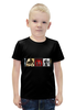 Заказать детскую футболку в Москве. Футболка с полной запечаткой для мальчиков Gamer от galaxy secret - готовые дизайны и нанесение принтов.