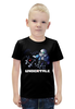 Заказать детскую футболку в Москве. Футболка с полной запечаткой для мальчиков Undertale от T-shirt print  - готовые дизайны и нанесение принтов.