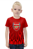 Заказать детскую футболку в Москве. Футболка с полной запечаткой для мальчиков  Arsenal от THE_NISE  - готовые дизайны и нанесение принтов.