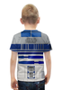 Заказать детскую футболку в Москве. Футболка с полной запечаткой для мальчиков Droid Stars от balden - готовые дизайны и нанесение принтов.